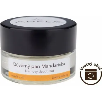Anela Důvěrný pan Mandarinka jemný krémový deodorant 5 ml