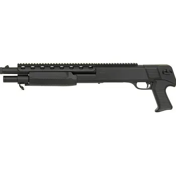 Airsoftová zbraň Airsoft manuální brokovnice M309 - Black - EE Airsoft
