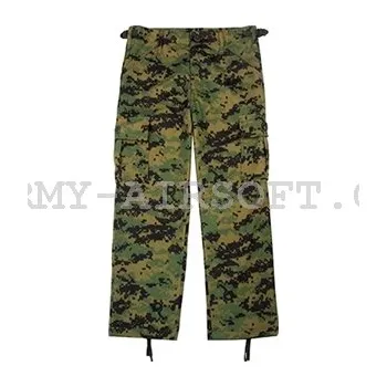 ROTHCO Kalhoty dětské ULTRA FORCE DIGITAL WOODLAND Velikost: S (128) Maskáče