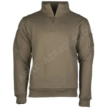 Lehká mikina Zelená - Mil-tec Velikost: 3XL Maskáče