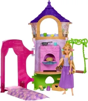 Domeček pro panenku Mattel Disney Prinzessin Rapunzel's Turm Spielset HLW30