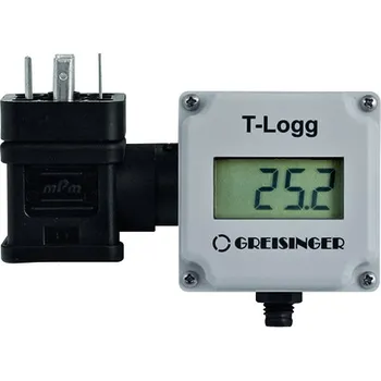 GREISINGER T-LOGG 120-W_E2 Datový logger normalizovaných signálů z převodníků atd., s úhlovým konektorem, až 16 000 naměřených hodnot