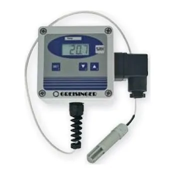 GREISINGER GRHU-KABEL-MP Převodník relativní vlhkosti vzduchu, nástěnné provedení s kabelem a senzorem pro vysoké vlhkosti