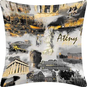 Povlečení DARRÉ Bavlněný povlak na polštář Cesta kolem světa Velikost: 70 x 90