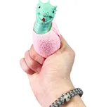 Dinosaurus ve vajíčku antistresový mačkací 7 cm Barva: Růžový