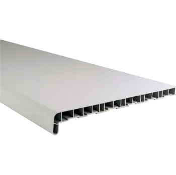 Parapet plastový 350 x 4000 mm, bílý