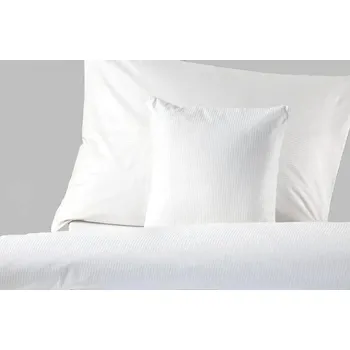 Povlečení Dadka Atlasové povlečení Grádl bílé proužek 0,2 cm 140x200 70x90