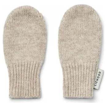 Rukavice Liewood Pipi Rukavičky - Sandy Melange, vel. 6 - 12 měsíců