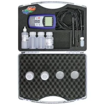 GREISINGER GKK 5001 Transportní kufr pro analýzu vody s vylisovanou vložkou pro 1 přístroj GMH5xxx / G7500 a příslušenství, 395 x 295 x 106 mm (š x v x h)