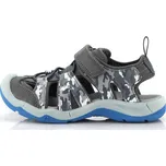 Alpine Pro GROBO NEUTRÁLNÍ / ZEMITÁ DĚTSKÉ OUTDOOROVÉ SANDÁLY 32