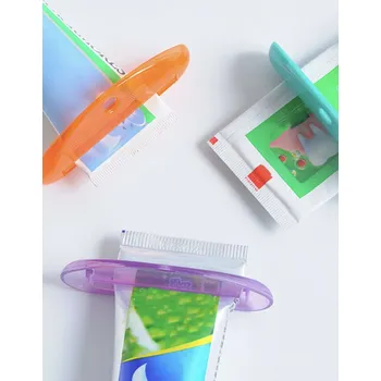 Kosmetický štětec Vytlačovač zubní pasty a tuby Barva: zelená