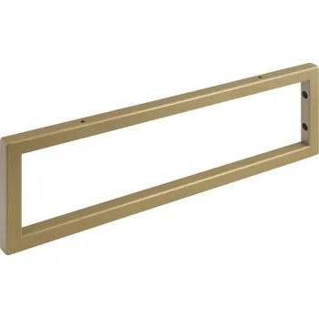 Deska pod umyvadlo Sapho Podpěrná konzole 490x150x20mm, lakovaná ocel, zlato mat, 1 ks