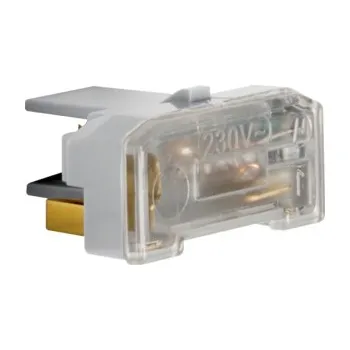 vypínač BERKER Doutnavka 1675 šedá 230V s N- svorkou 1675