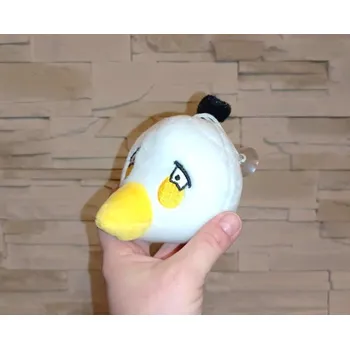 plyšák Plyšová hračka Angry Birds 11cm - bílý VÝPRODEJ