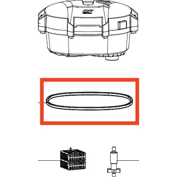 Akvarijní filtr OF Náhradní silikonové těsnění pod čerpací hlavu HYDRA FILTRON 1800