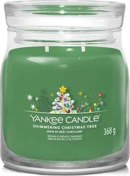 Svíčka Yankee Candle Signature Shimmering Christmas Tree