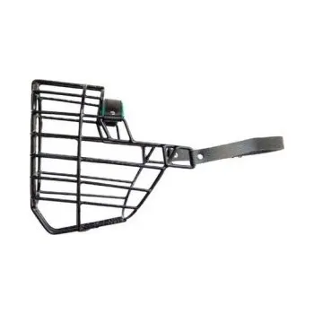 Náhubek pro psa Náhubek CHOPO černý gumoplast rotweiler fena