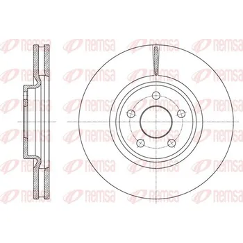 Brzdový kotouč Brzdový kotouč REMSA 61602.10