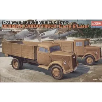 Plastikový model German Cargo Truck (Academy 1:72) > 1:72