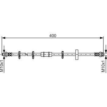 Brzdová hadice Brzdová hadice BOSCH 1 987 476 413