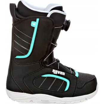Snowboarding Boty Raven Diva MOZ black/mint (SAMOSTATNĚ NEPRODEJNÉ - pouze k zakoupenému prknu) Velikost: 39.5