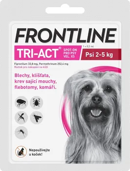 Antiparazitikum pro psa FRONTLINE Tri-Act Spot-on pro psy