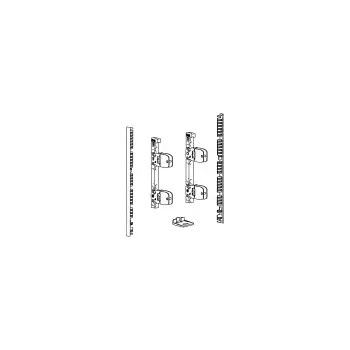 Nábytkové kování Hettich 9257617 avantech you čelní příchyt vnitřní zásuvky 187 bílý