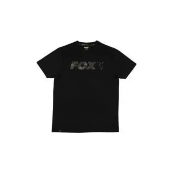 Fox Tričko Black/Camo Print T-Shirt vel. M