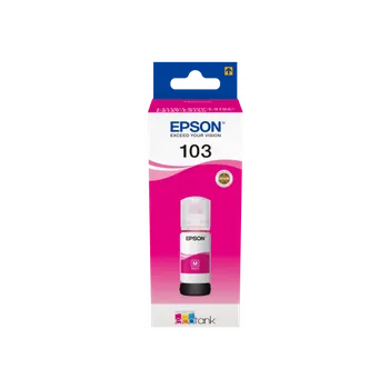 Inkoust Epson EcoTank 103 purpurový, 65ml (7 500 stran při 5% pokrytí)