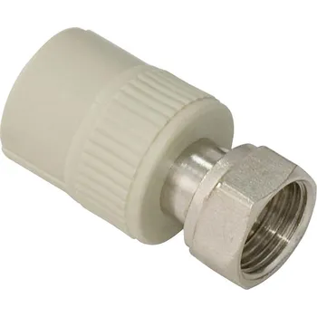 Jednoduchý konektor PP-R 25X3/4˝ se šroubením