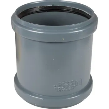 Šedý nátrubek 110 mm