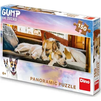 Puzzle GUMP JSME DVOJKA NA GAUČI 150 panoramic Puzzle