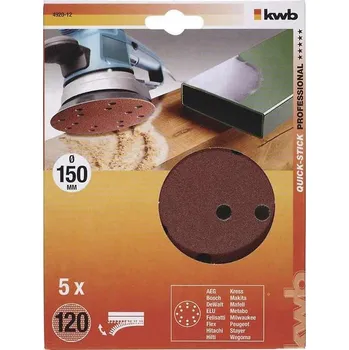 Brusný papír Děrovaný brusný papír k exc. brusce 150 K120 SB