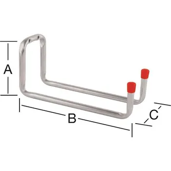 Tesařské kování Hák nástroj 120x250x90 zn