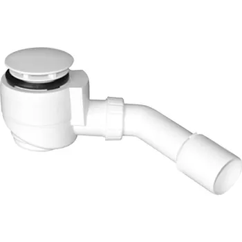 Sifon Sifon sprchový čistitelný shora bílý SYF042