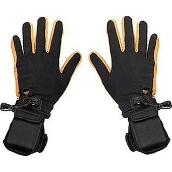 Rukavice Vnitřní vyhřívané rukavice VR-2 na 2x3 ks AA baterie, celočerné, vel. XL