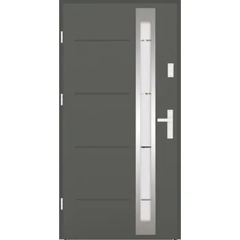 Interiérové dveře Vchodové dveře Marbella 90L antracit