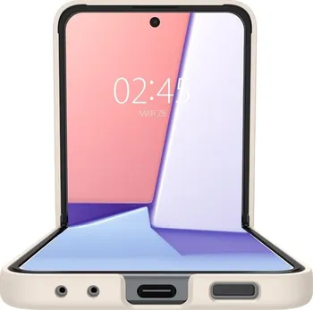 Pouzdro na mobilní telefon Spigen Air Skin pro Samsung Galaxy Z Flip 5 Pearled Ivory