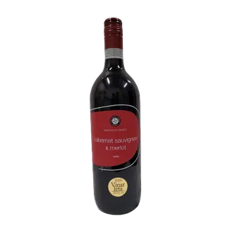 Víno Cabernet Sauvignon&Merlot (červené suché víno)
