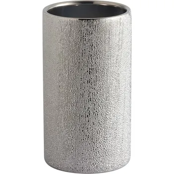 BISK Erga Nicea, koupelnový pohár na postavení, šedá strukturovaná, ERG-05706