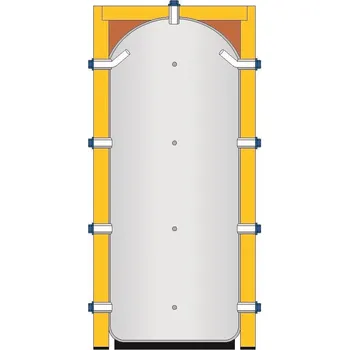 Bojler IVAR Akumulační nádoba PUFFER PS 800 akumulace otopné vody - 710l 1V12805