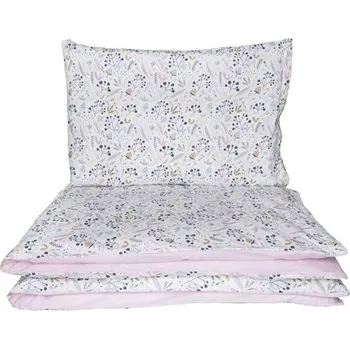 Povlečení Maceshka Povlečení Basic tisk - Jeřabinka/růžová