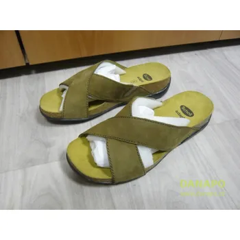 Dámské sandále Dámské nazouváky pantofle Scholl Amur zelená Velikost: 36