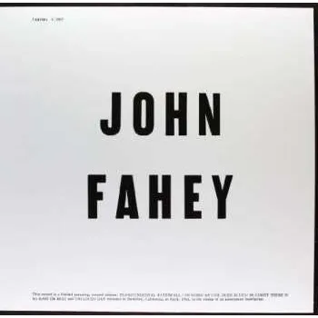 Zahraniční hudba LP John Fahey: Blind Joe Death 2011