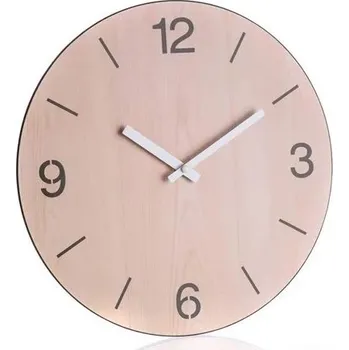 Hodiny NÁSTĚNNÉ HODINY HOME DECOR WOOD 31cm