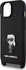 Pouzdro na mobilní telefon Karl Lagerfeld Saffiano Crossbody Metal Ikonik pro Apple iPhone 15 Plus černé