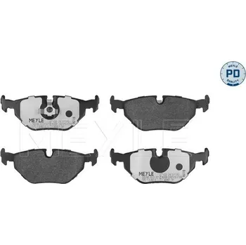 Brzdová destička Sada brzdových destiček, kotoučová brzda MEYLE 025 216 0717/PD