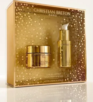 Kosmetická sada Christian BRETON Paris Gold liftingová sada regenerační krém 50 ml + liftingové sérum 30 ml