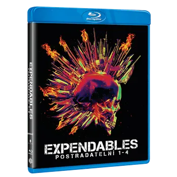 Expendables: Postradatelní 1-4 kolekce (2010, 2012, 2014, 2023), 4Blu-ray