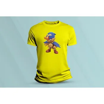 Chlapecké tričko Dětské bavlněné tričko Geno. Žlutá velikost 116 (5-6 let)